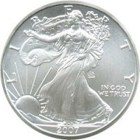 Silber Eagle 1 Dollar